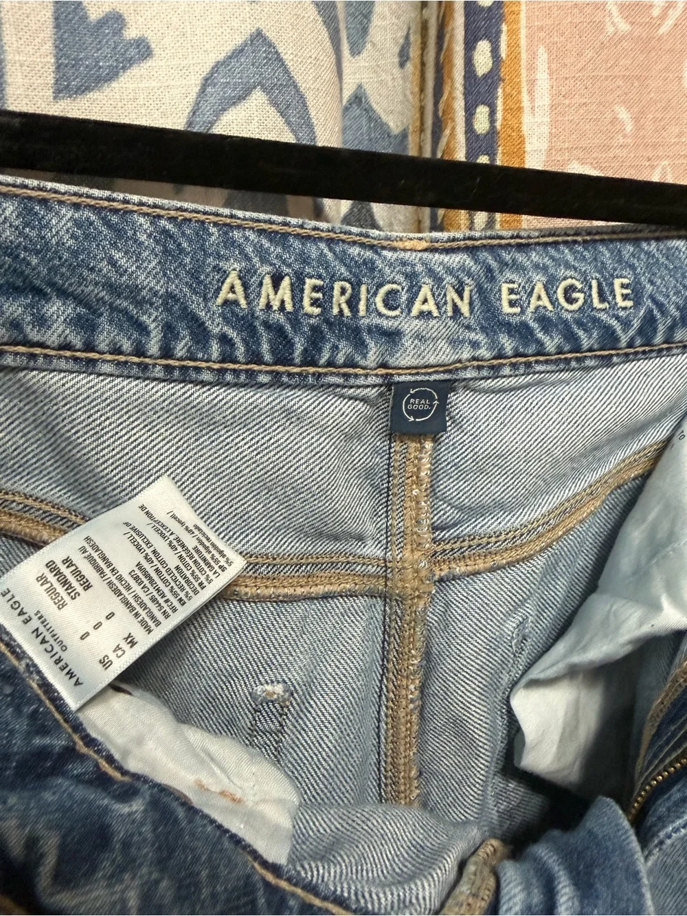 AE- Dreamy Drape Super High-Waisted Baggy Wide Leg Jeans